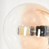 Remaisnil Lampada da terra - Vetro 10 cm Ambrato, Chiaro, 5-Luci