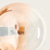 Remaisnil Lampada da terra - Vetro 12 cm Ambrato, Chiaro, 5-Luci