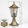 Loria Lampada con piedistallo Marrone, Oro, Nero, 1-Luce