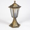 Loria Lampada con piedistallo Marrone, Oro, Nero, 1-Luce