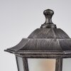 Loria Lampada con piedistallo Nero, Argento, 1-Luce