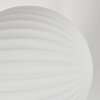 Remaisnil Lampada da terra - Vetro 15 cm Bianco, 5-Luci