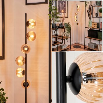 Remaisnil Lampada da terra - Vetro 10 cm Ambrato, 6-Luci Remaisnil Lampada da terra - Vetro 10 cm Ambrato, 6-Luci