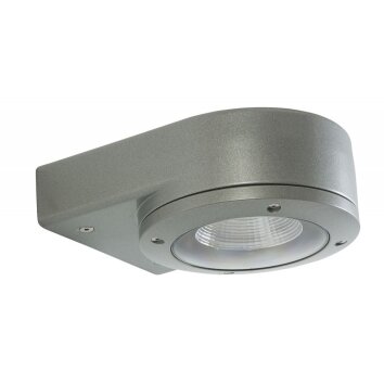 LCD Applique per esterno LED Argento, 1-Luce