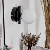 Chehalis Applique - Vetro 10 cm Bianco, 1-Luce