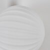 Chehalis Applique - Vetro 10 cm Bianco, 3-Luci