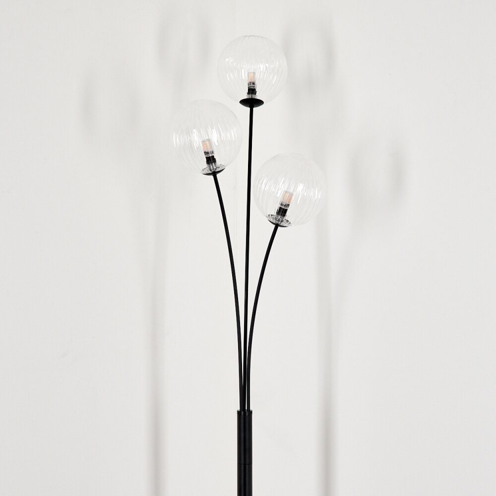 Bernado Lampada da terra - Vetro 15 cm Chiaro, 3-Luci