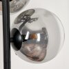 Remaisnil Lampada da terra - Vetro 15 cm Chiaro, Grigio fumo, 6-Luci