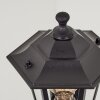 Loria Lampioncino Segnapasso Nero, 1-Luce, Sensori di movimento