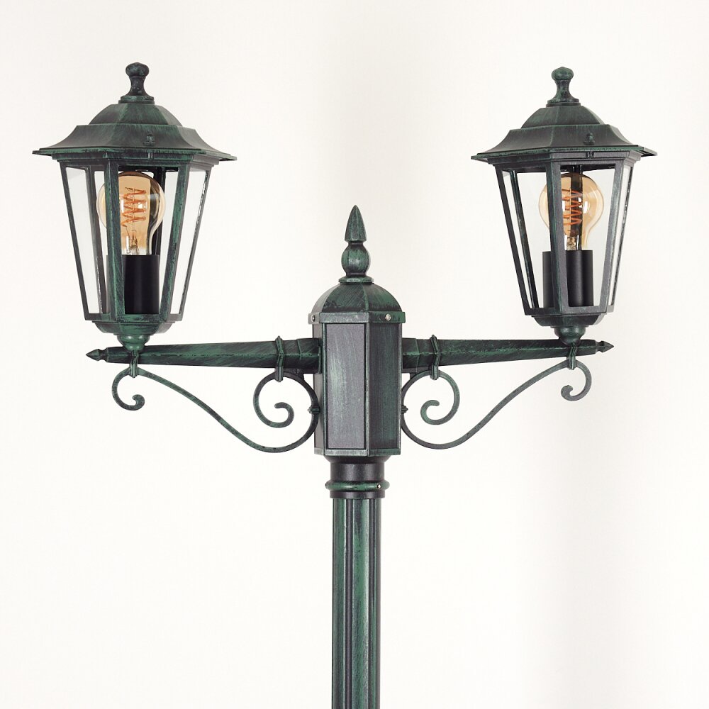 Loria Lampione multibraccia Verde, Nero, 2-Luci