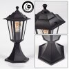 Loria Lampada con piedistallo Nero, 1-Luce