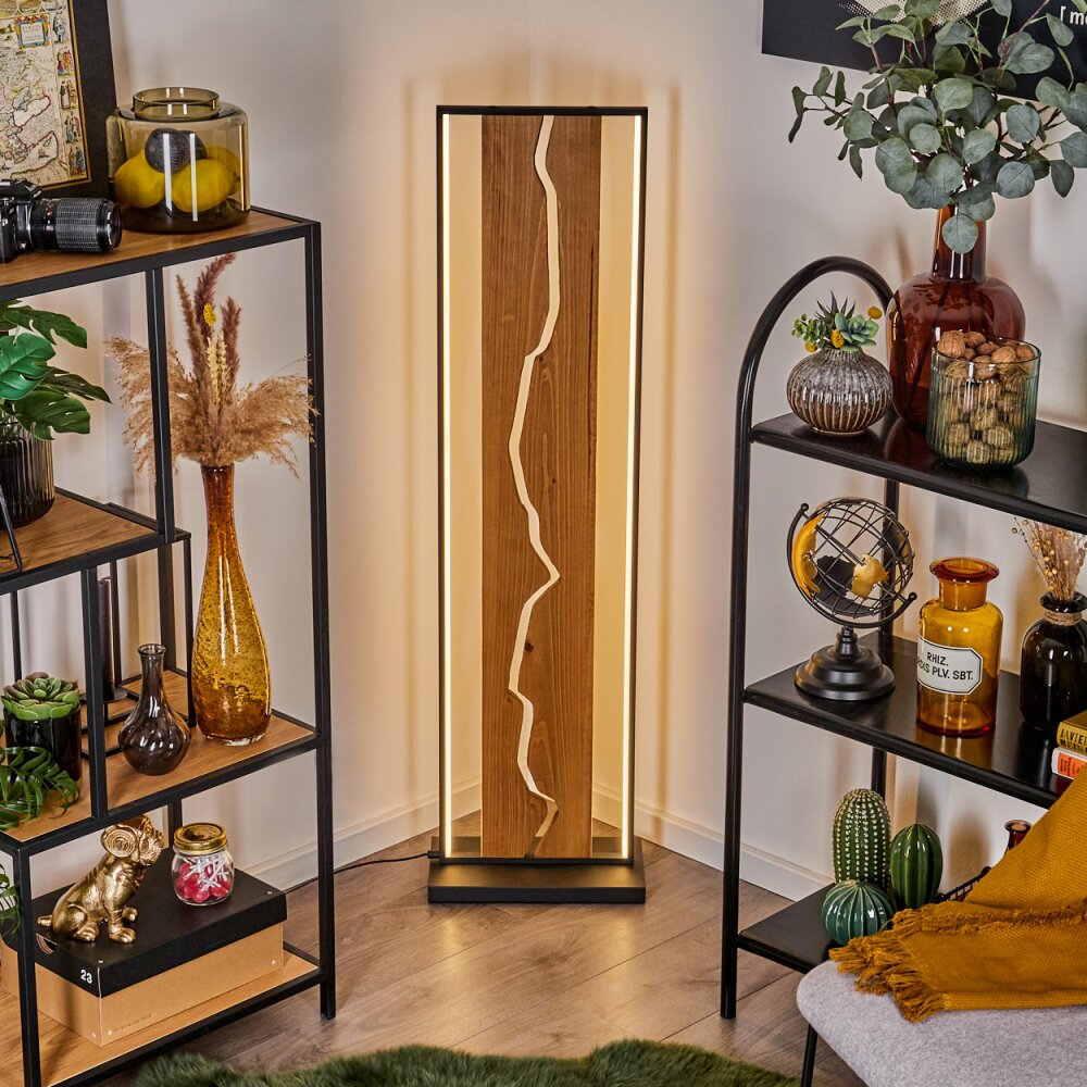 Terre Lampada da terra LED Écru, Nero, Bianco, 1-Luce