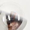 Bernado Lampada da terra - Vetro 10 cm Chiaro, Grigio fumo, 5-Luci