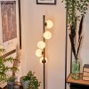 Remaisnil Lampada da terra - Vetro 10 cm Bianco, 5-Luci