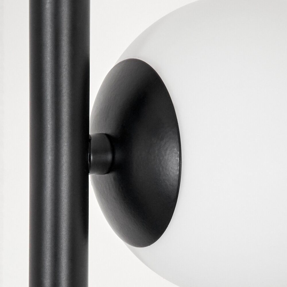 Remaisnil Lampada da terra - Vetro 10 cm Bianco, 3-Luci