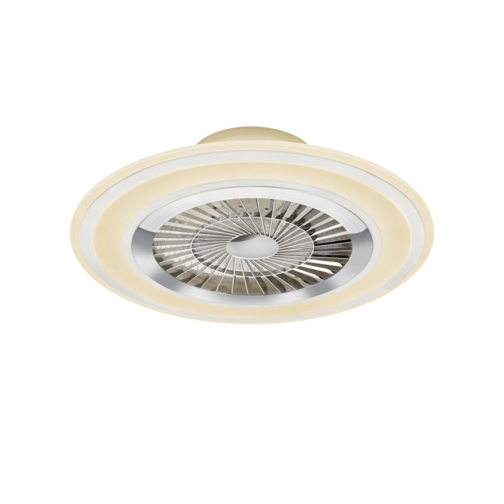 Reality Flaga ventilatore da soffitto LED Bianco, 1-Luce, Telecomando
