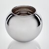 Paralume in vetro Koyoto Vetro di ricambio 15 cm Cromo, Grigio fumo