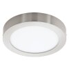 Eglo FUEVA Plafoniera LED Nichel opaco, 1-Luce