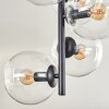 Gastor Plafoniera - Vetro 15 cm Chiaro, 8-Luci