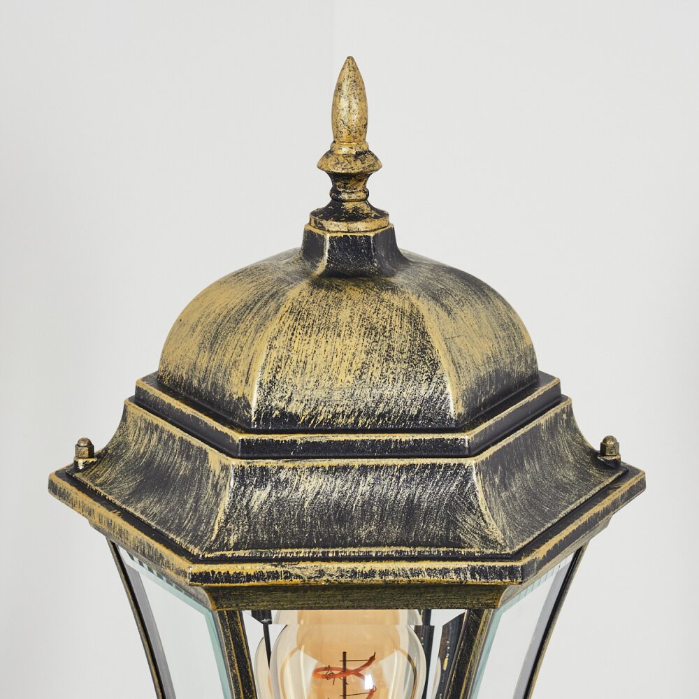Etoe Lampioncino Segnapasso Marrone, Oro, Nero, 1-Luce
