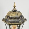 Etoe Lampioncino Segnapasso Marrone, Oro, Nero, 1-Luce