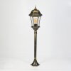 Etoe Lampioncino Segnapasso Marrone, Oro, Nero, 1-Luce