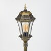 Etoe Lampioncino Segnapasso Marrone, Oro, Nero, 1-Luce