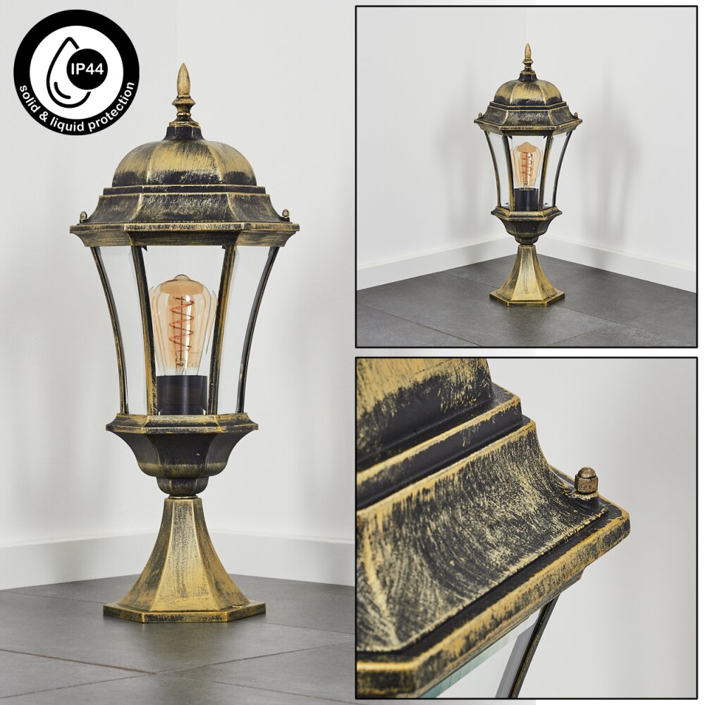 Etoe Lampada con piedistallo Marrone, Oro, Nero, 1-Luce main product photo