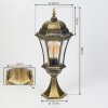 Etoe Lampada con piedistallo Marrone, Oro, Nero, 1-Luce