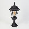 Etoe Lampada con piedistallo Nero, 1-Luce