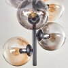 Gastor Plafoniera - Vetro 15 cm Ambrato, Chiaro, Grigio fumo, 6-Luci