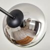 Koyoto Plafoniera - Vetro 15 cm Cromo, Chiaro, 6-Luci