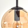 Koyoto Plafoniera - Vetro 15 cm Ambrato, 5-Luci