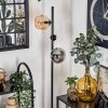 Gastor Lampada da terra - Vetro 15 cm Ambrato, Chiaro, Grigio fumo, 3-Luci