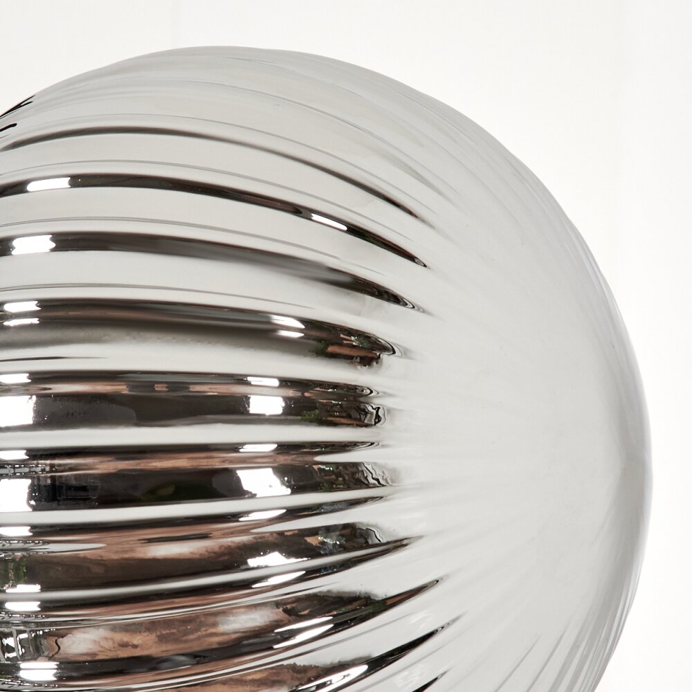 Remaisnil Lampada da terra - Vetro 10 cm, 12 cm, 15 cm Grigio fumo, 6-Luci
