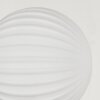 Remaisnil Lampada da terra - Vetro 12 cm Bianco, 6-Luci