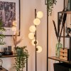 Remaisnil Lampada da terra - Vetro 12 cm Bianco, 6-Luci