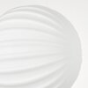 Remaisnil Lampada da terra - Vetro 10 cm, 12 cm Bianco, 6-Luci