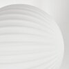 Remaisnil Lampada da terra - Vetro 15 cm Bianco, 6-Luci