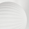 Remaisnil Lampada da terra - Vetro 15 cm Bianco, 6-Luci