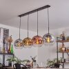 Ripoll Lampadario a sospensione - Vetro 30 cm Cromo, Oro, Chiaro, Ramato, Grigio fumo, 4-Luci