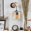 Lauden Applique - Vetro 15 cm Écru, Nero, 1-Luce