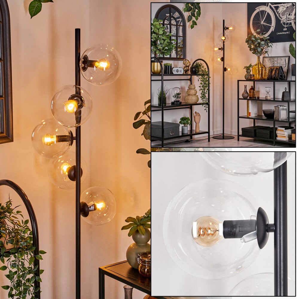 Gastor Lampada da terra - Vetro 15 cm Chiaro, 5-Luci main product photo