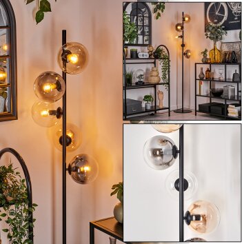 Gastor Lampada da terra - Vetro 15 cm Ambrato, Chiaro, Grigio fumo, 5-Luci Gastor Lampada da terra - Vetro 15 cm Ambrato, Chiaro, Grigio fumo, 5-Luci