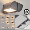 Kontenga Applique da esterno LED Antracite, 2-Luci