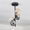 Chehalis Plafoniera - Vetro 10 cm, 12 cm Ambrato, Chiaro, Grigio fumo, 4-Luci Chehalis Plafoniera - Vetro 10 cm, 12 cm Ambrato, Chiaro, Grigio fumo, 4-Luci
