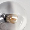 Gastor Plafoniera - Vetro 15 cm Chiaro, Grigio fumo, 6-Luci