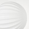 Remaisnil Lampada da terra - Vetro 10 cm, 12 cm Bianco, 5-Luci