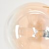 Remaisnil Lampada da terra - Vetro 15 cm Ambrato, 6-Luci