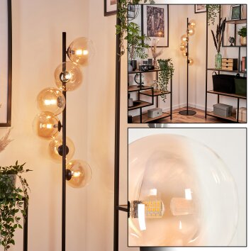 Remaisnil Lampada da terra - Vetro 15 cm Ambrato, 6-Luci Remaisnil Lampada da terra - Vetro 15 cm Ambrato, 6-Luci